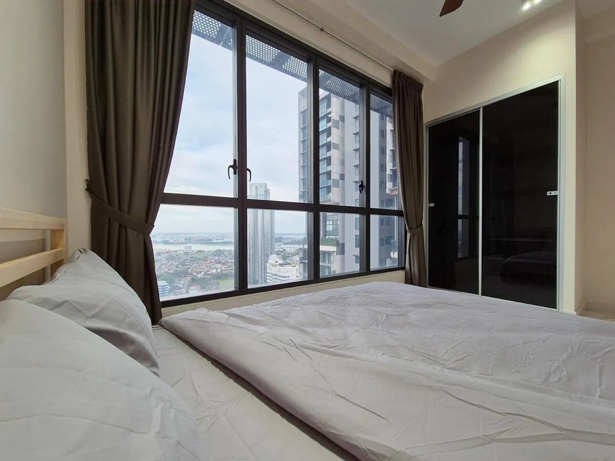 شقة Stunning 4Br Sky Retreat 42Nd Floor View Sleep 8 جوهر بهرو
