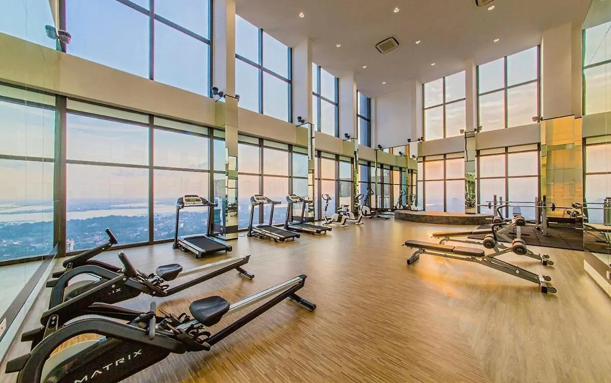 شقة Stunning 4Br Sky Retreat 42Nd Floor View Sleep 8 جوهر بهرو 0*,
