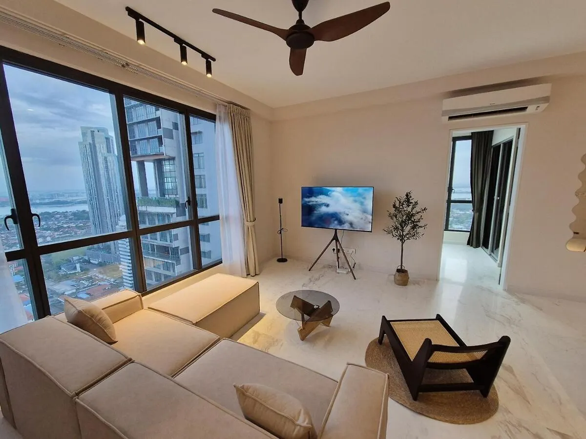 شقة Stunning 4Br Sky Retreat 42Nd Floor View Sleep 8 جوهر بهرو