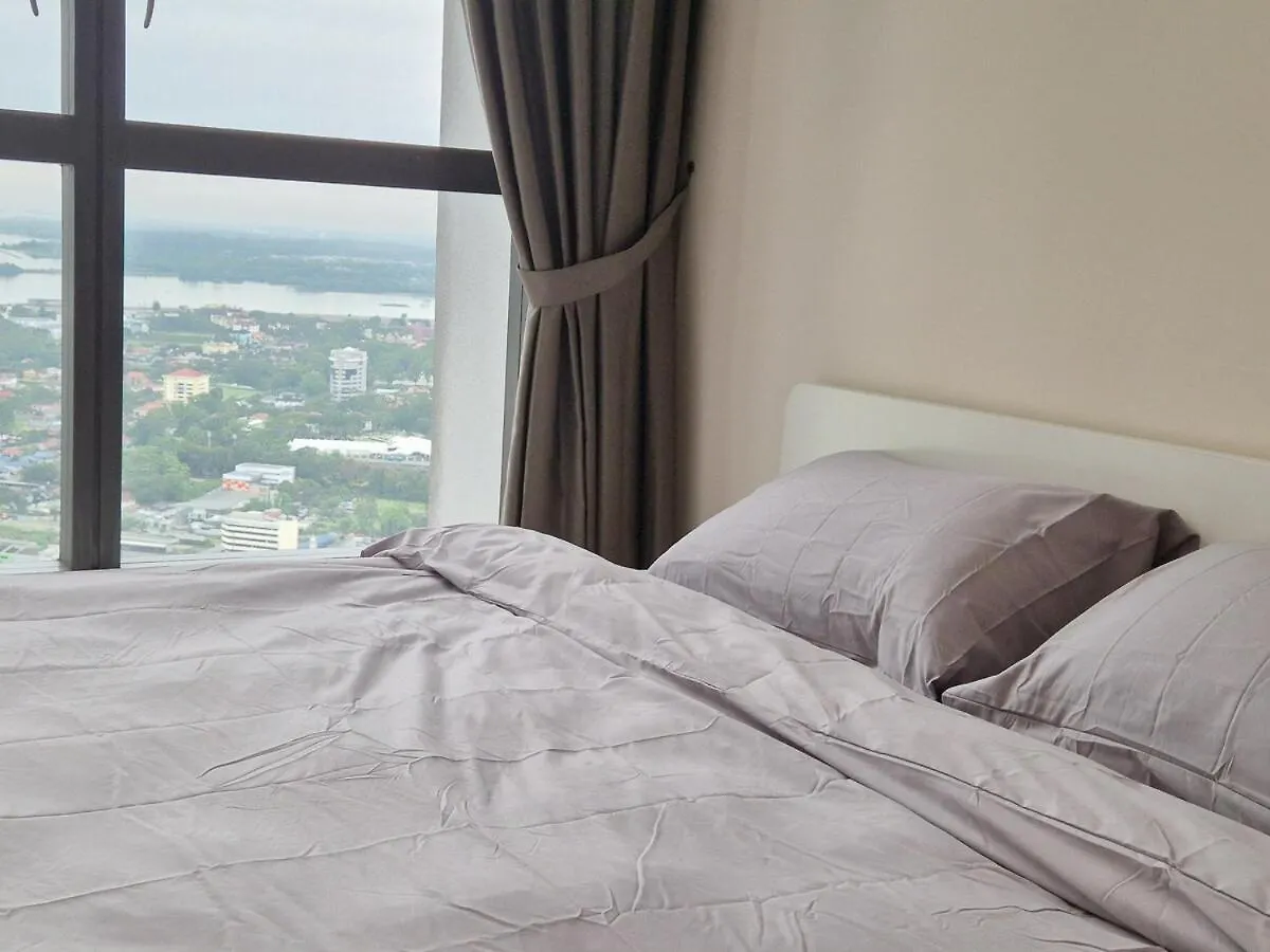 شقة Stunning 4Br Sky Retreat 42Nd Floor View Sleep 8 جوهر بهرو