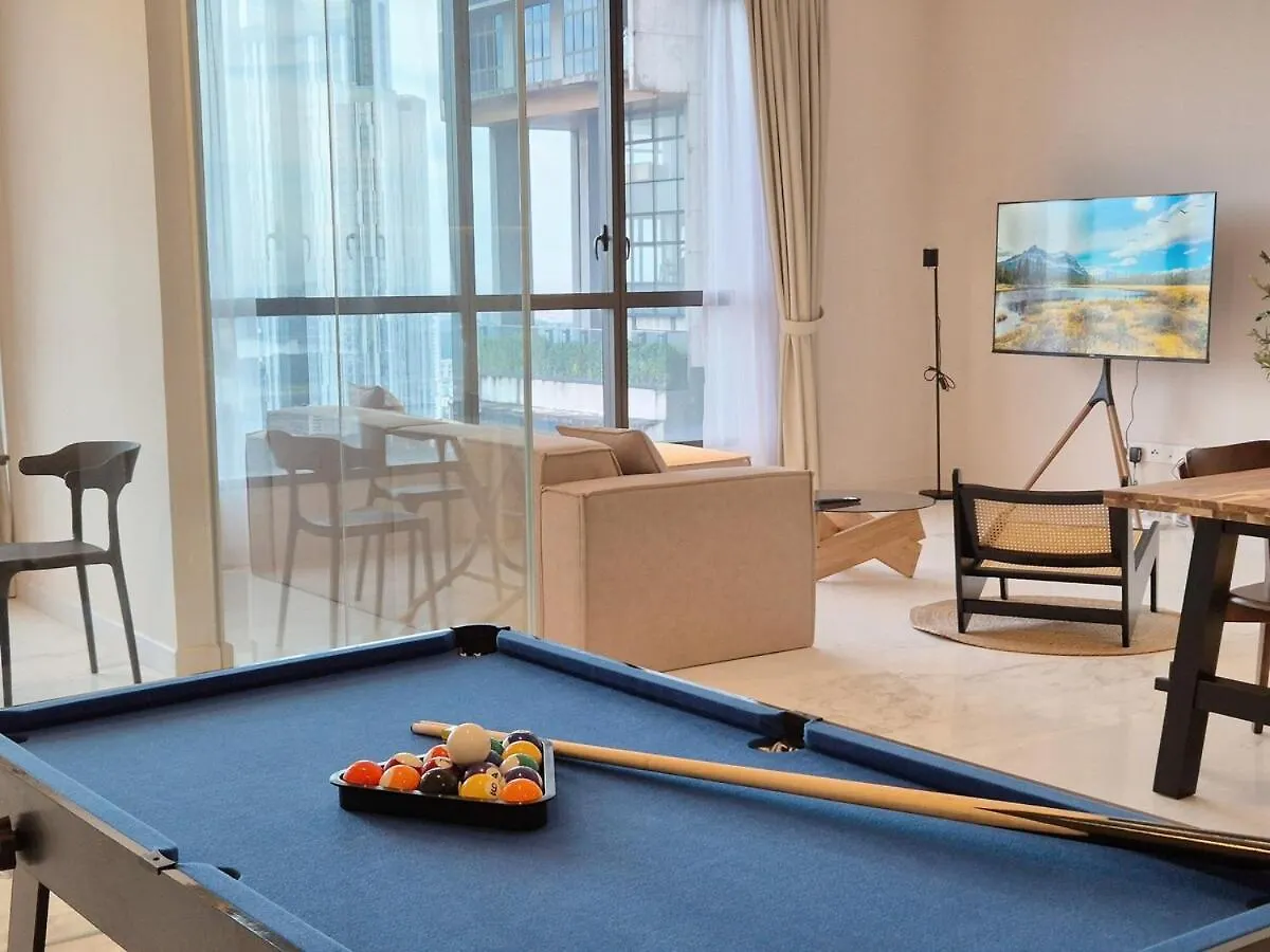 شقة Stunning 4Br Sky Retreat 42Nd Floor View Sleep 8 جوهر بهرو
