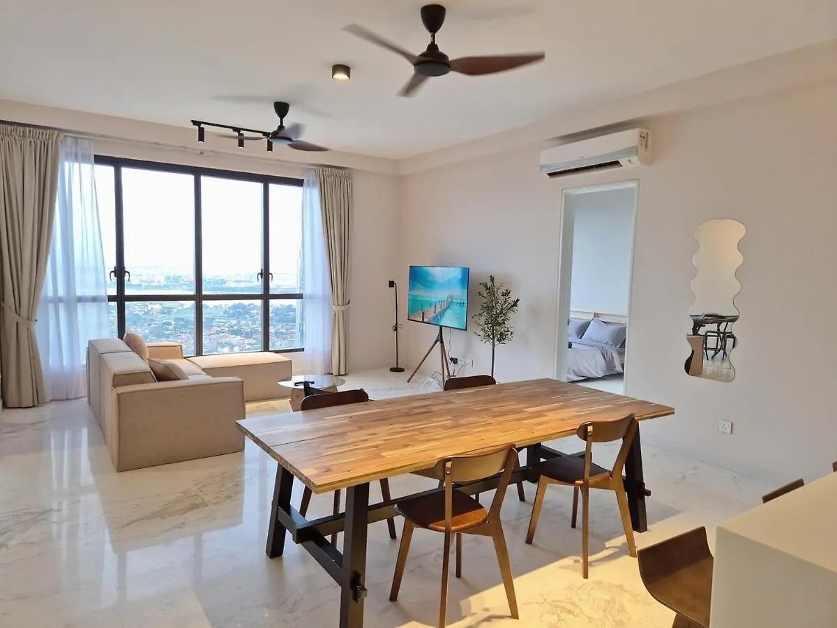شقة Stunning 4Br Sky Retreat 42Nd Floor View Sleep 8 جوهر بهرو