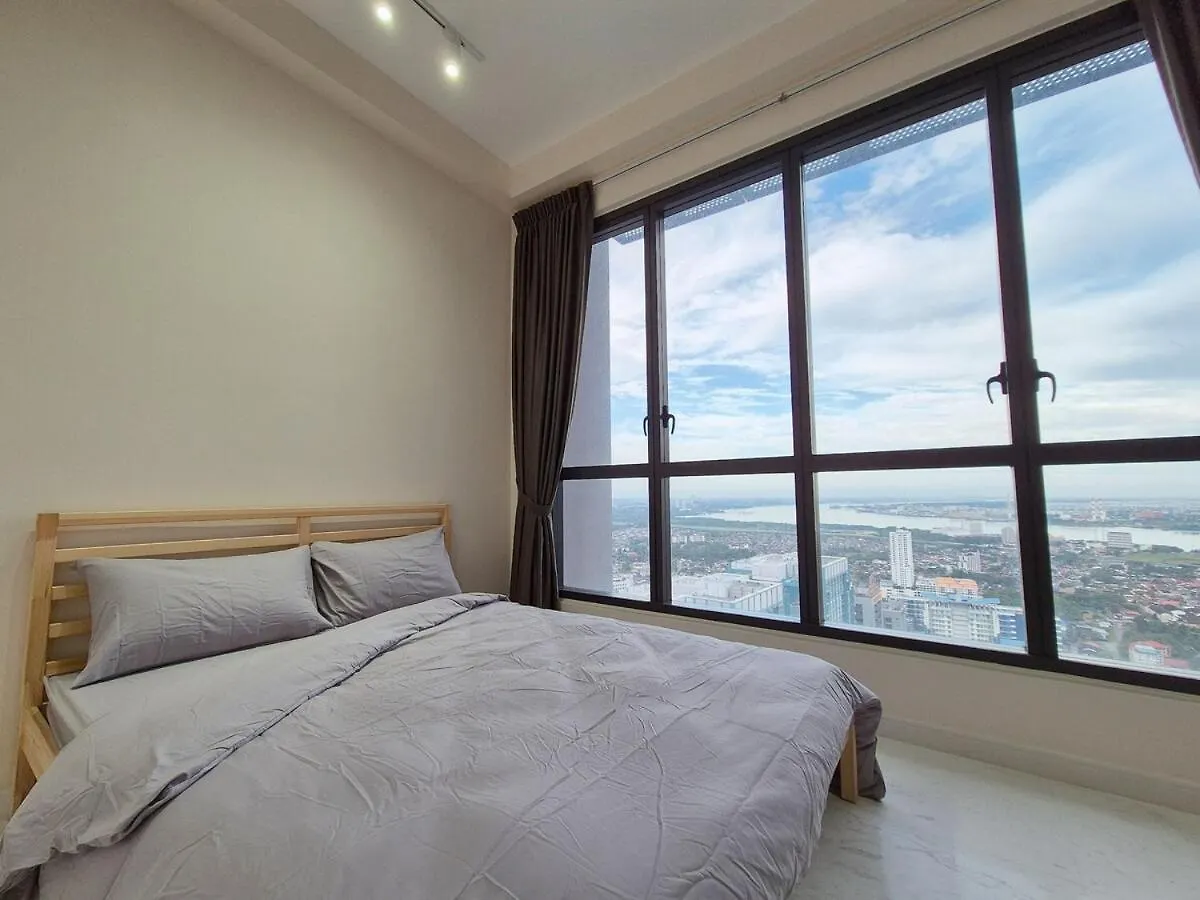 شقة Stunning 4Br Sky Retreat 42Nd Floor View Sleep 8 جوهر بهرو 0*,  ماليزيا